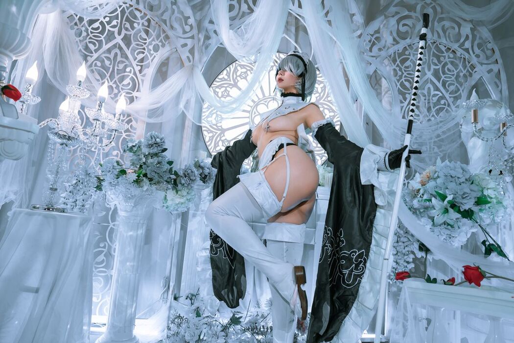 Coser@云溪溪 Yunx1x1 And 奶桃 &#8211; 2B本 YoRHa No.2 Type B 上 Part2 (58P)