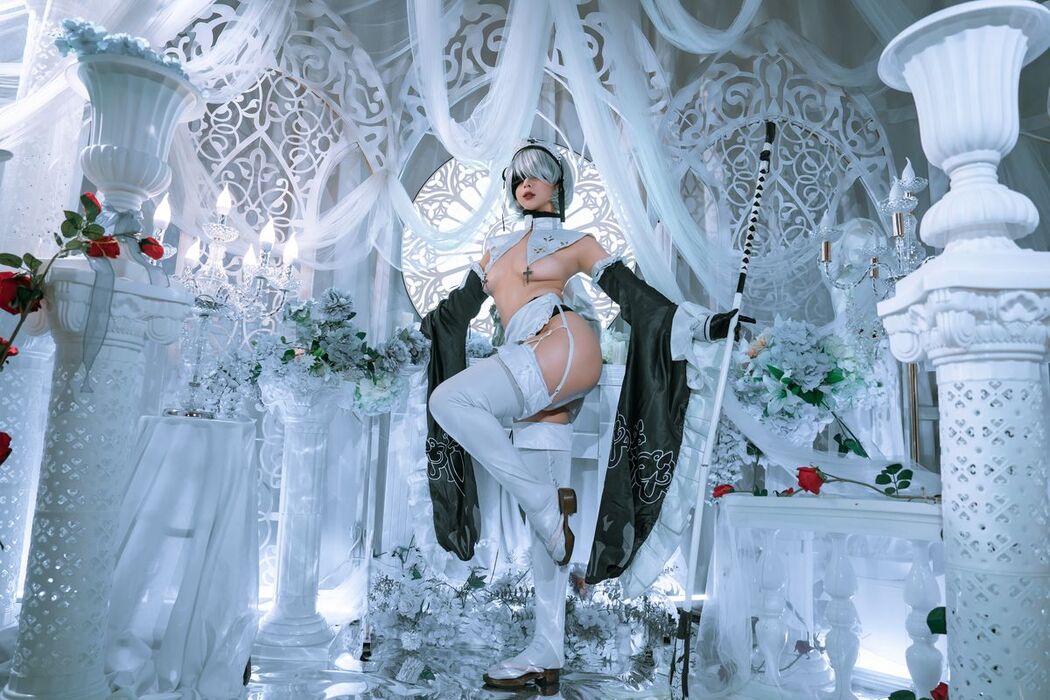 Coser@云溪溪 Yunx1x1 And 奶桃 &#8211; 2B本 YoRHa No.2 Type B 上 Part2 (58P)