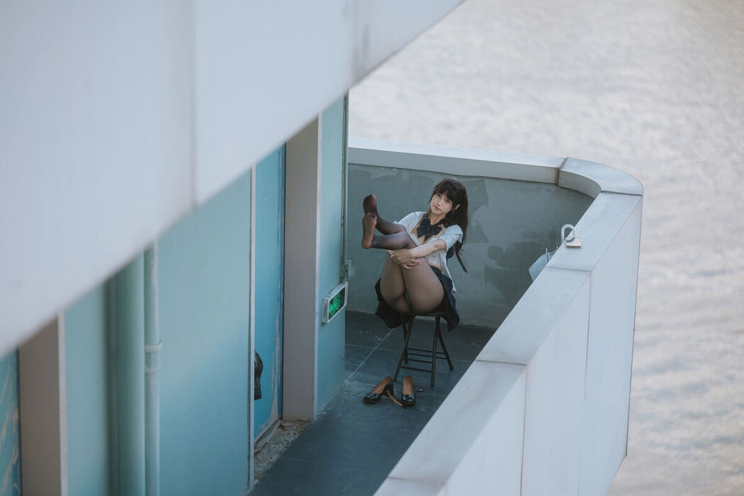 Coser@不呆猫 &#8211; JK学妹户外 (60P)