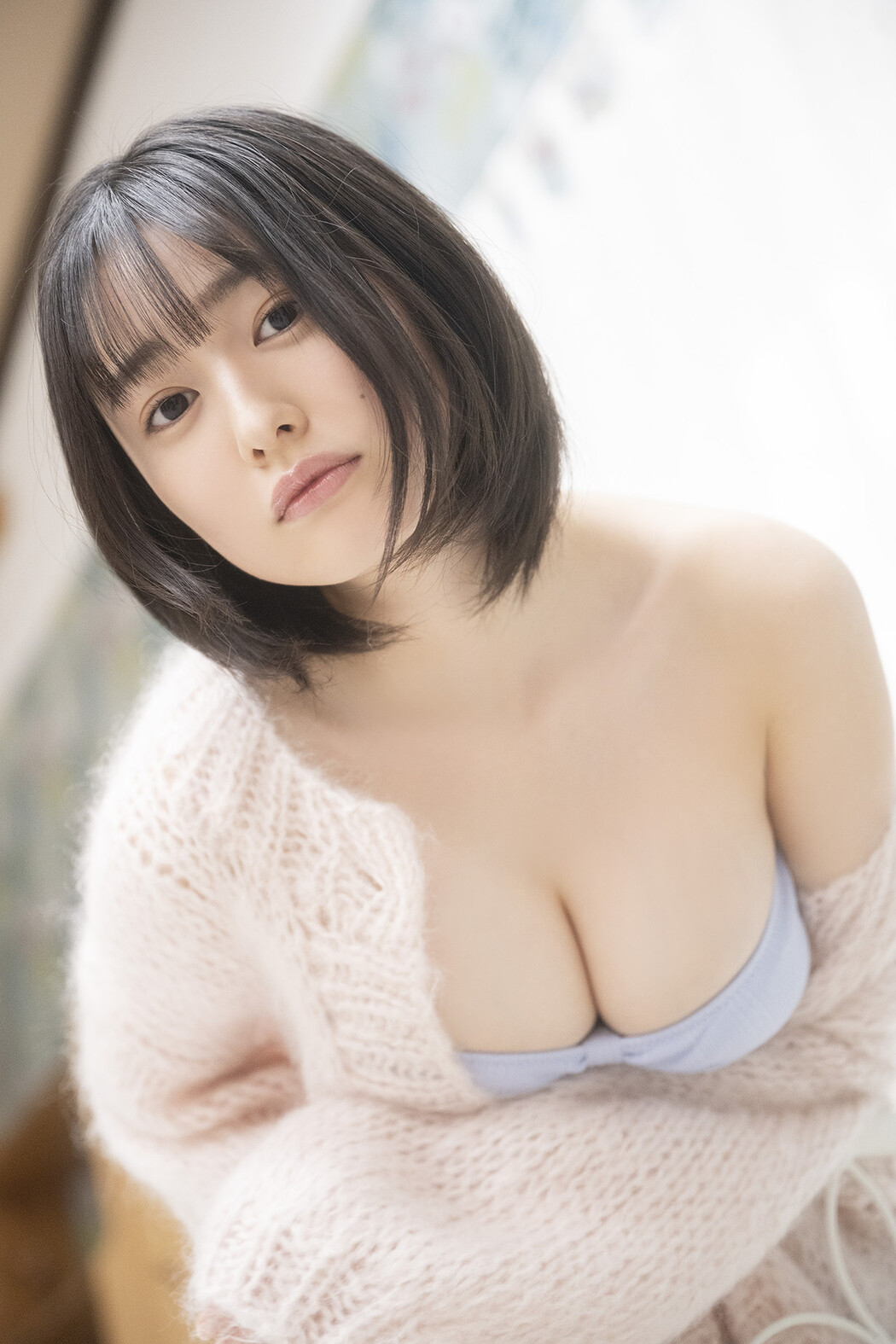Miu Shirahama 白濱美兎, 漫画アクションデジタル写真集 「Pure White」 Set.01