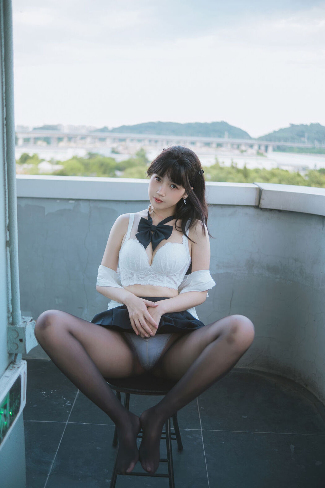 Coser@不呆猫 &#8211; JK学妹户外 (60P)