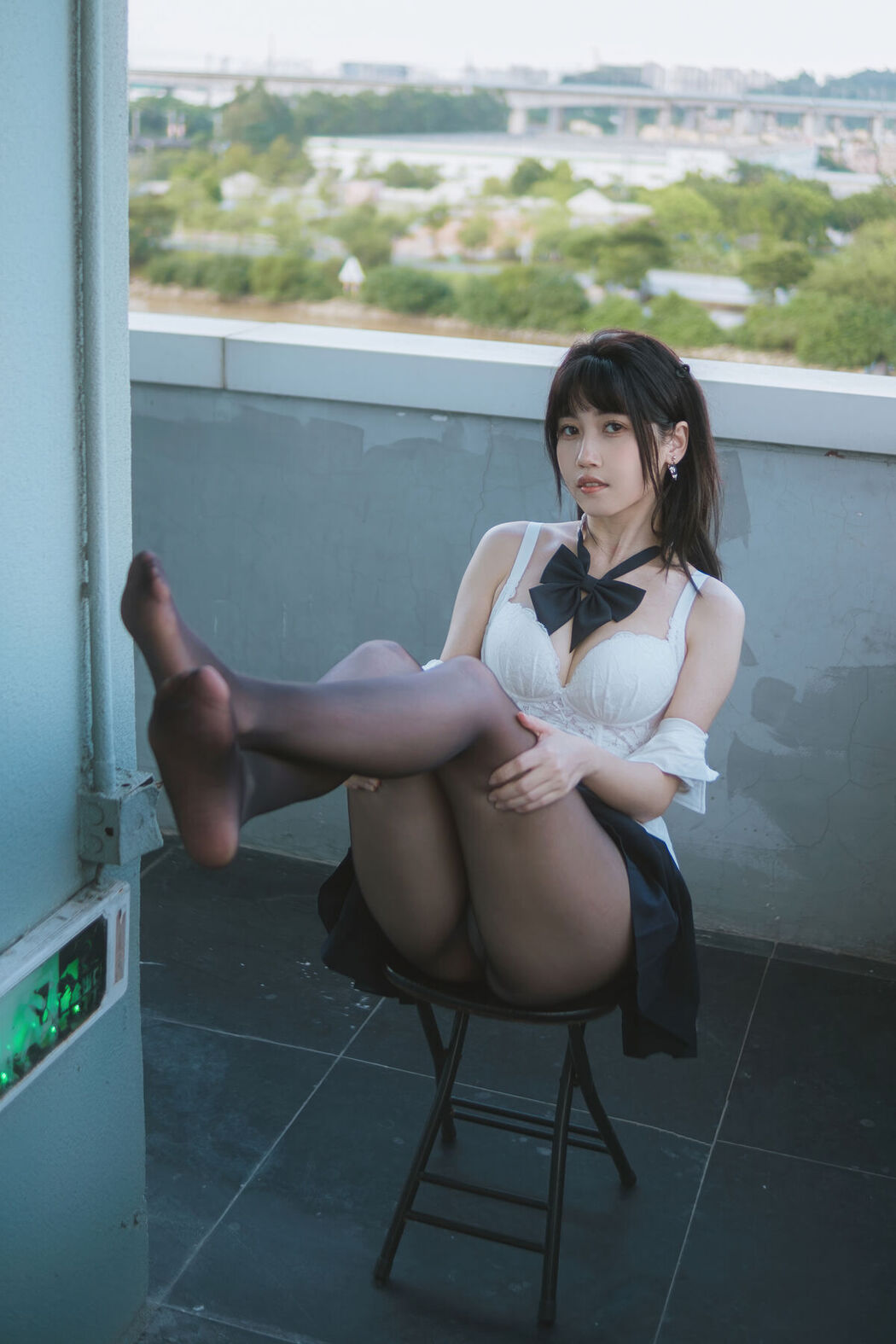 Coser@不呆猫 &#8211; JK学妹户外 (60P)