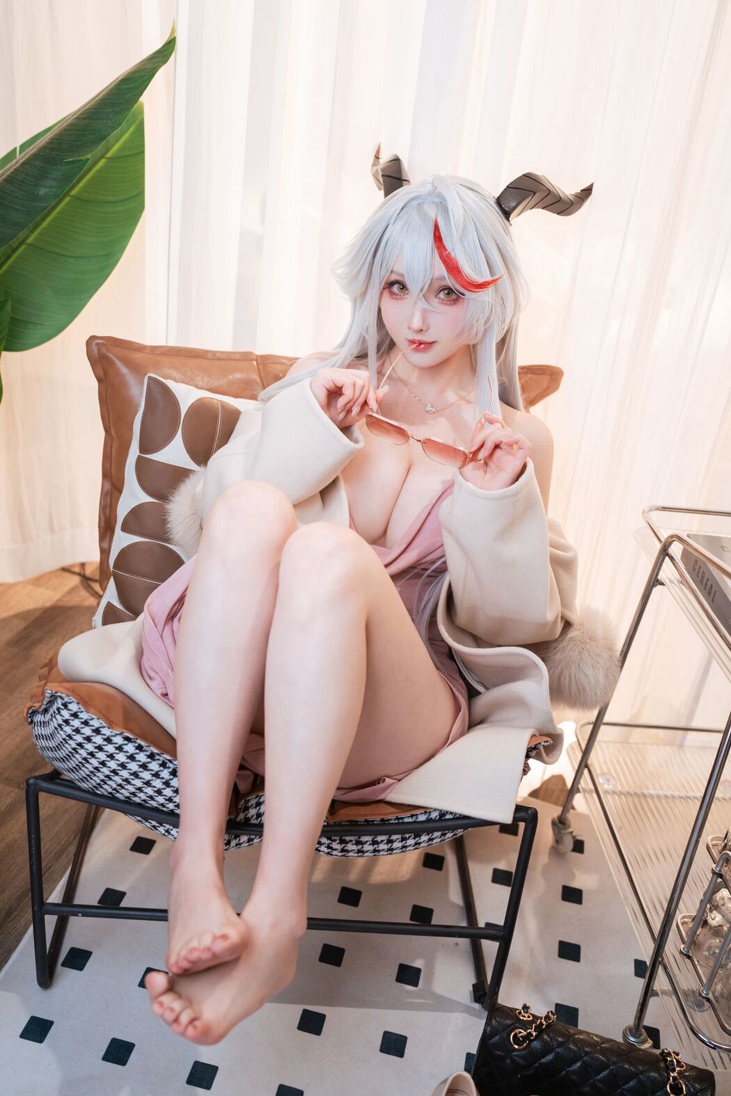 Coser@rioko凉凉子 &#8211; 碧蓝航线 埃吉尔居家版 (32P)