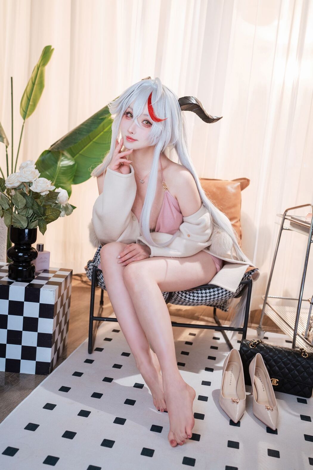 Coser@rioko凉凉子 &#8211; 碧蓝航线 埃吉尔居家版 (32P)