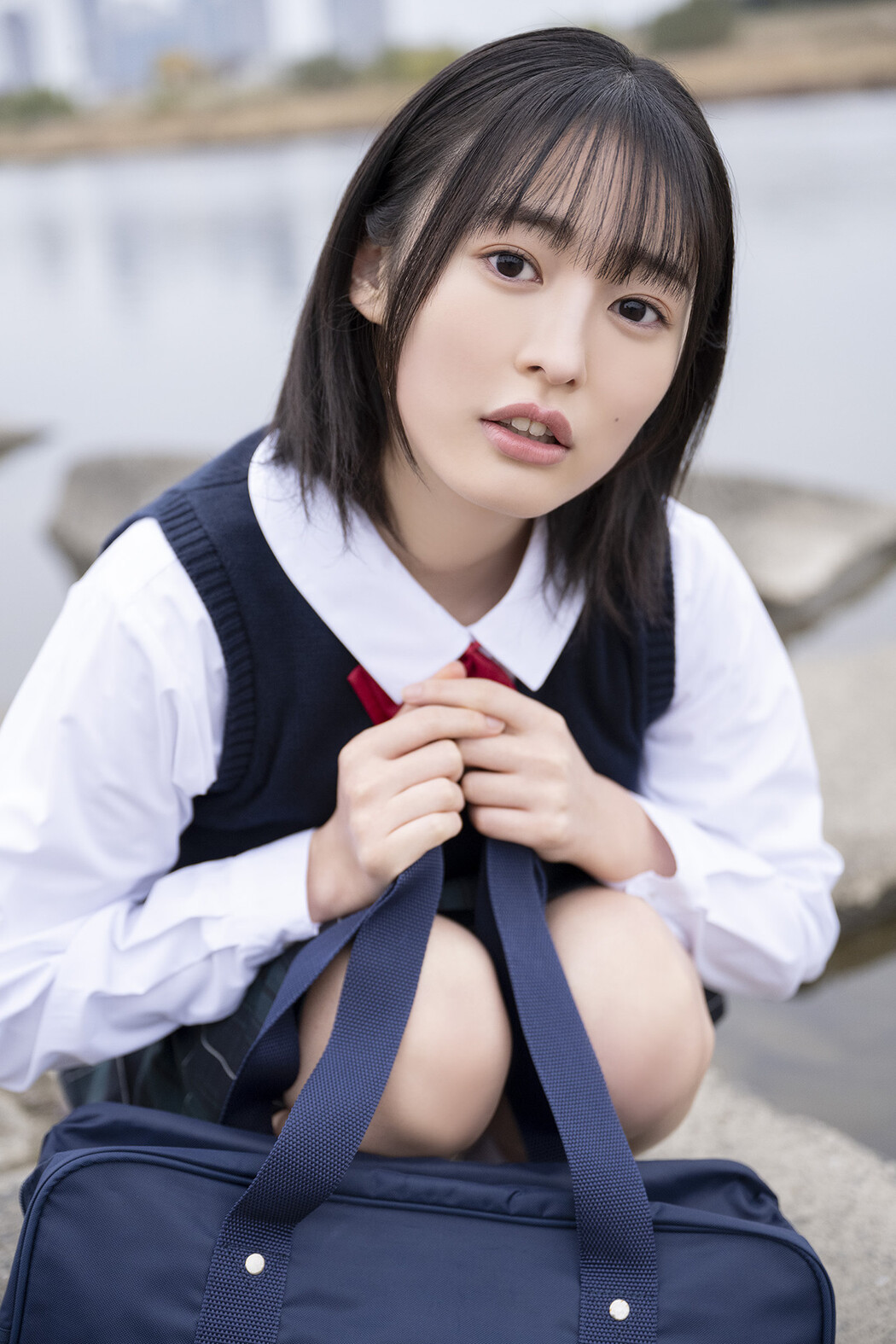 Miu Shirahama 白濱美兎, 漫画アクションデジタル写真集 「Pure White」 Set.03