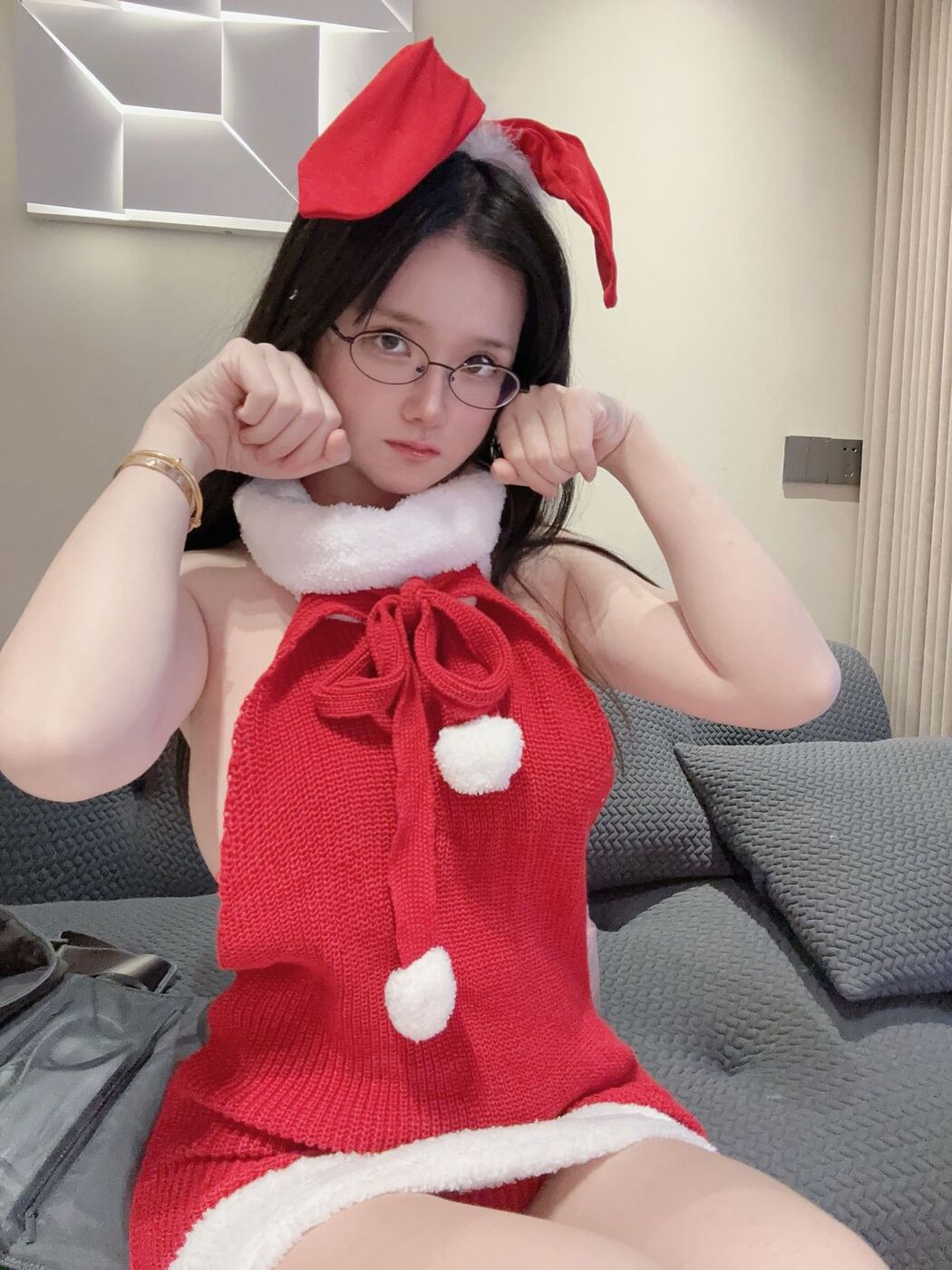 Coser@前羽_rr – 圣诞+圣诞换装包 Part2 (46P)