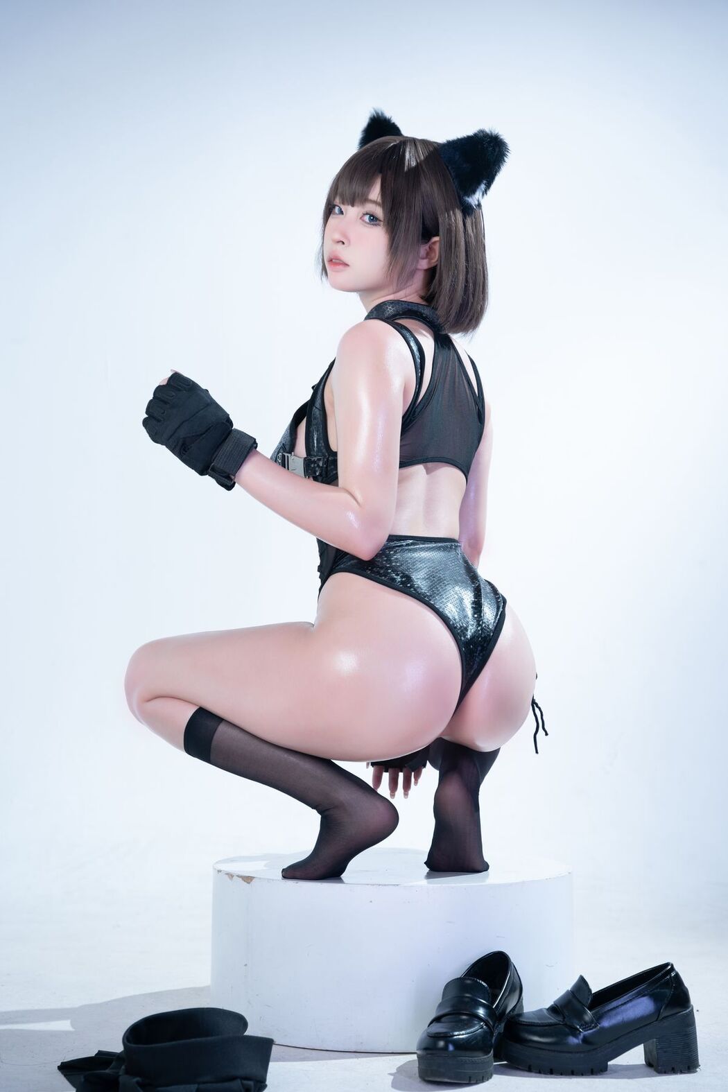 Coser@幼愛Youmeko – 喵武 (76P – 1V)