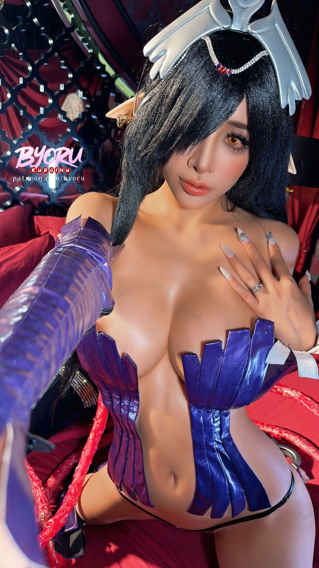 Coser@Byoru &#8211; Olga &#8211; Kuroinu (72P &#8211; 17V)