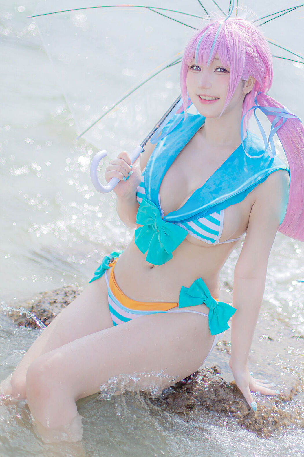 Coser@Takanashi Hanari – Aqua (22P) Cover Photo