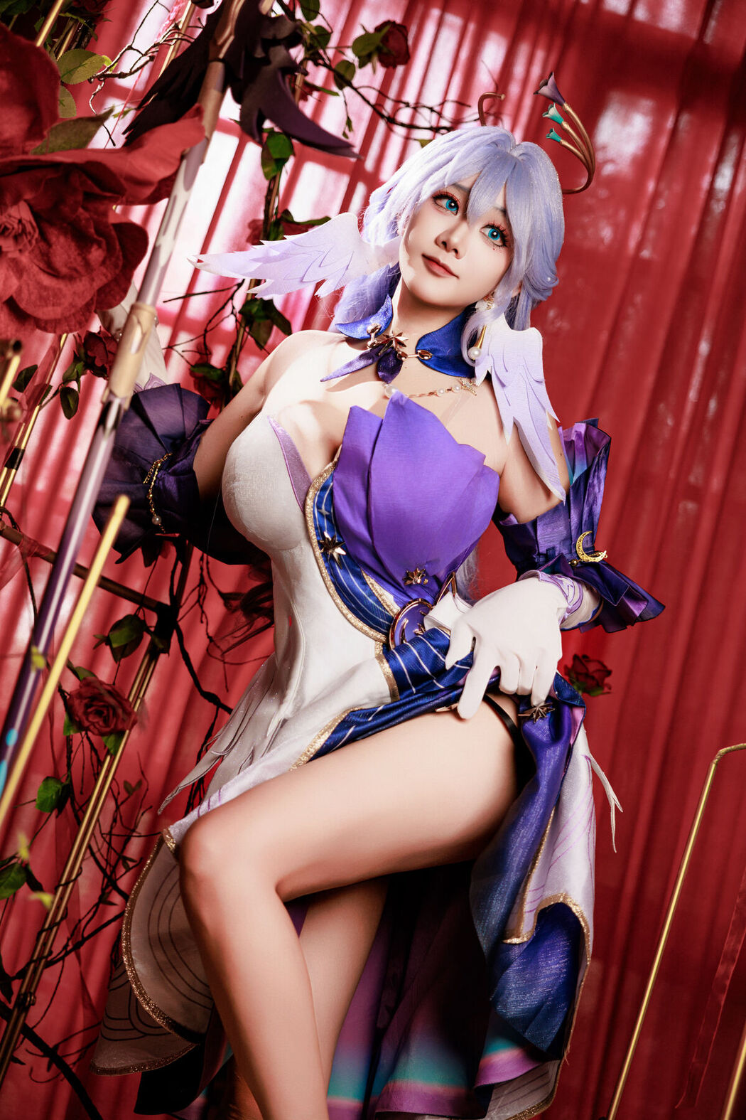 Coser@阿雪雪 – 崩坏 星穹铁道 知更鸟 (91P)