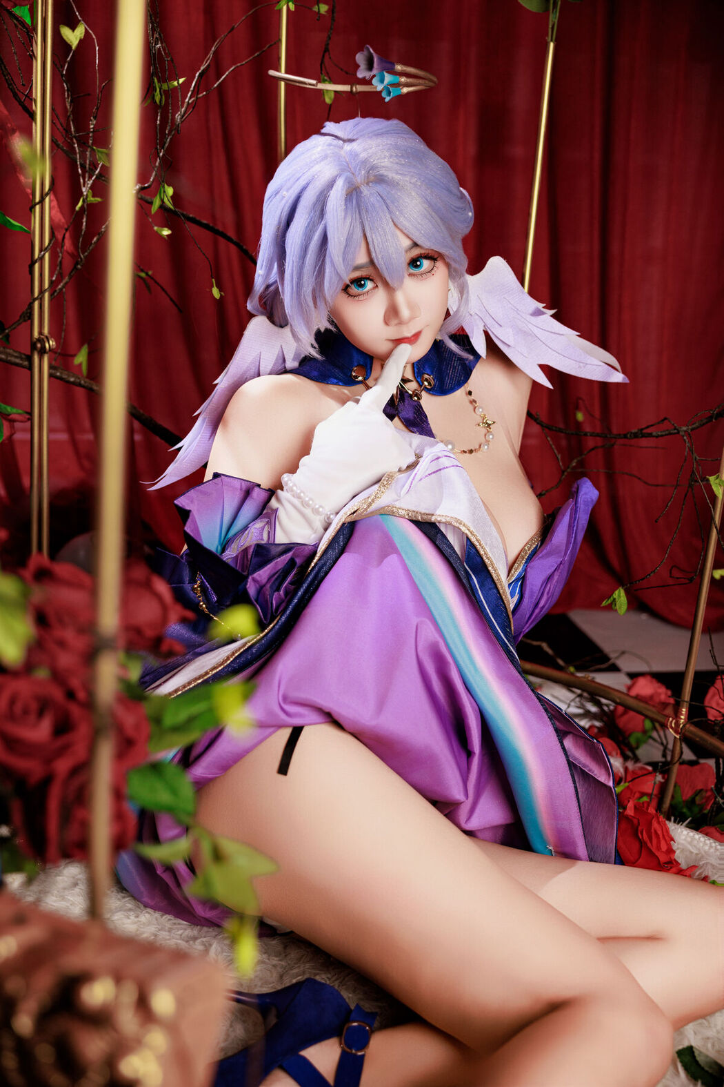 Coser@阿雪雪 &#8211; 崩坏 星穹铁道 知更鸟 (91P)