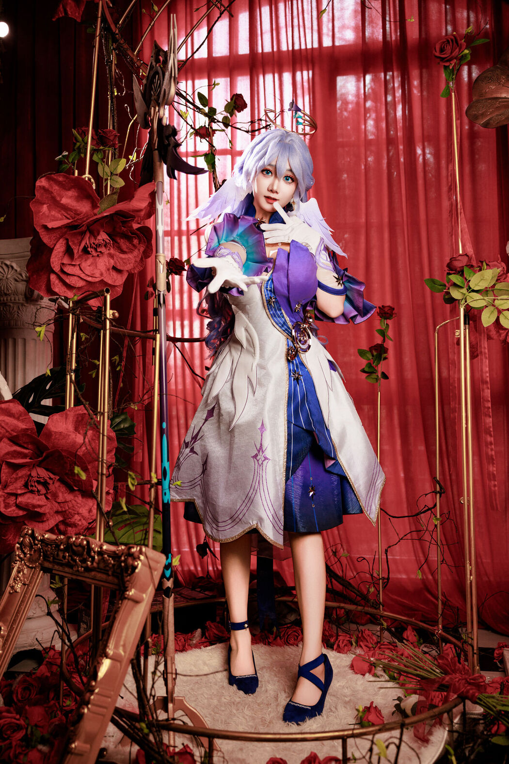 Coser@阿雪雪 – 崩坏 星穹铁道 知更鸟 (91P)