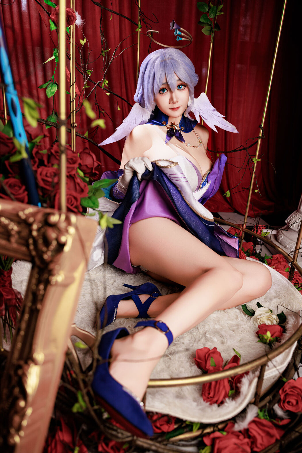 Coser@阿雪雪 &#8211; 崩坏 星穹铁道 知更鸟 (91P)