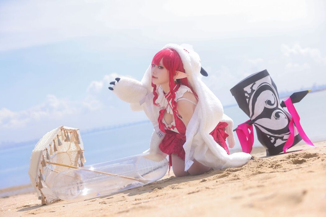 Coser@G44不会受伤 &#8211; 米可科尔 芭万希 妖精骑士崔斯坦 (26P)