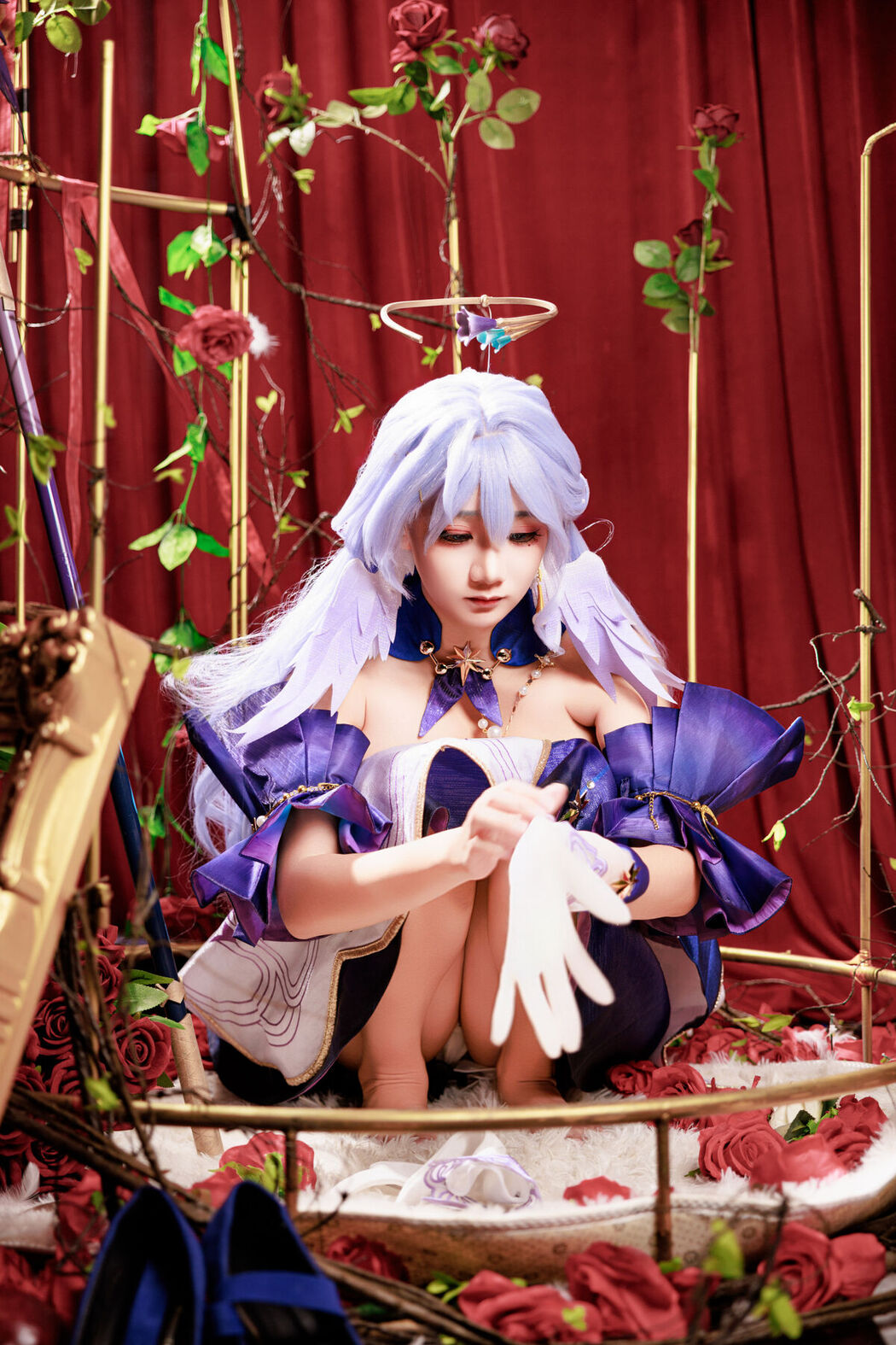 Coser@阿雪雪 &#8211; 崩坏 星穹铁道 知更鸟 (91P)