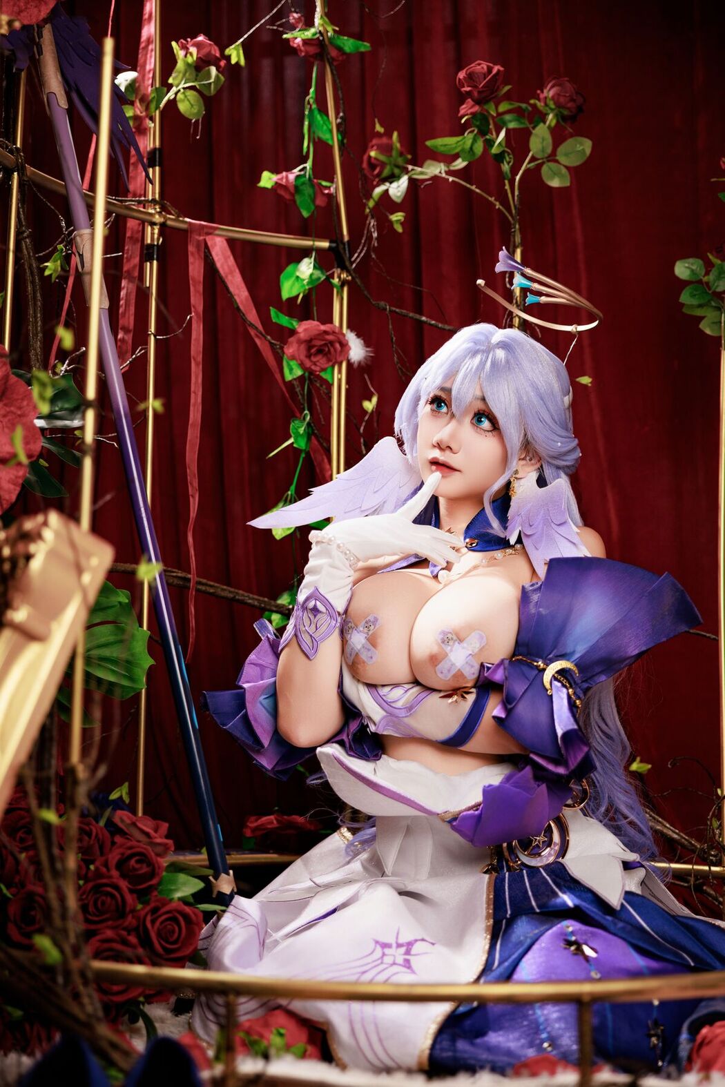 Coser@阿雪雪 &#8211; 崩坏 星穹铁道 知更鸟 (91P)