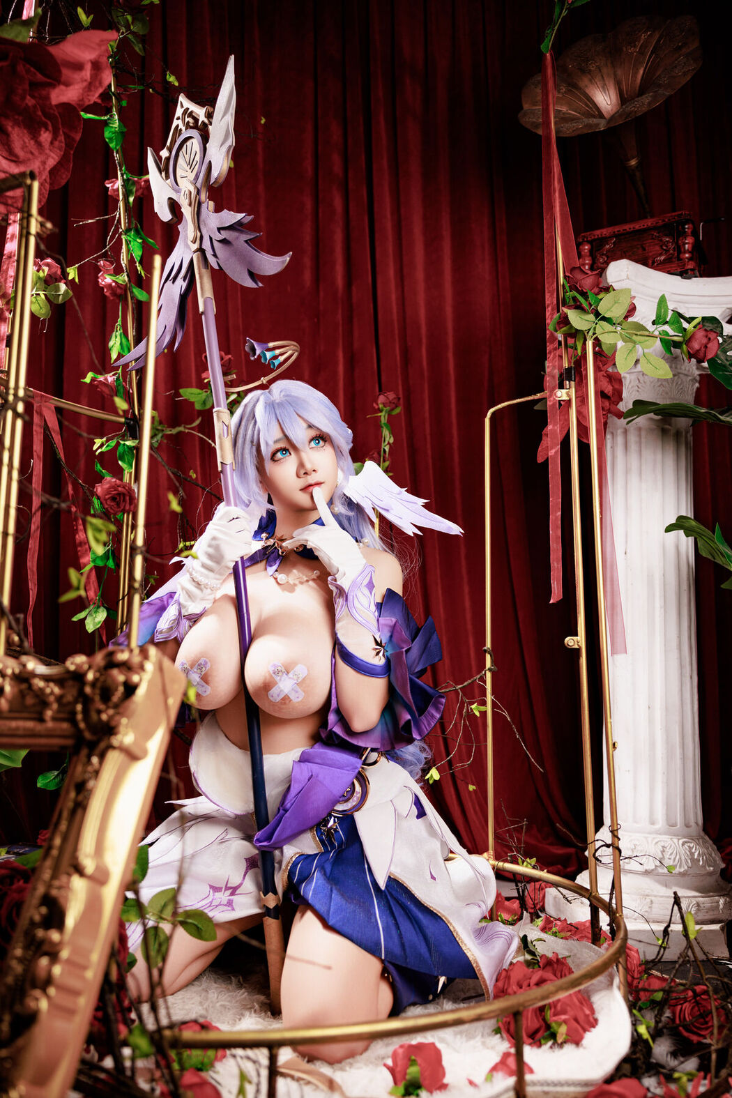 Coser@阿雪雪 &#8211; 崩坏 星穹铁道 知更鸟 (91P)