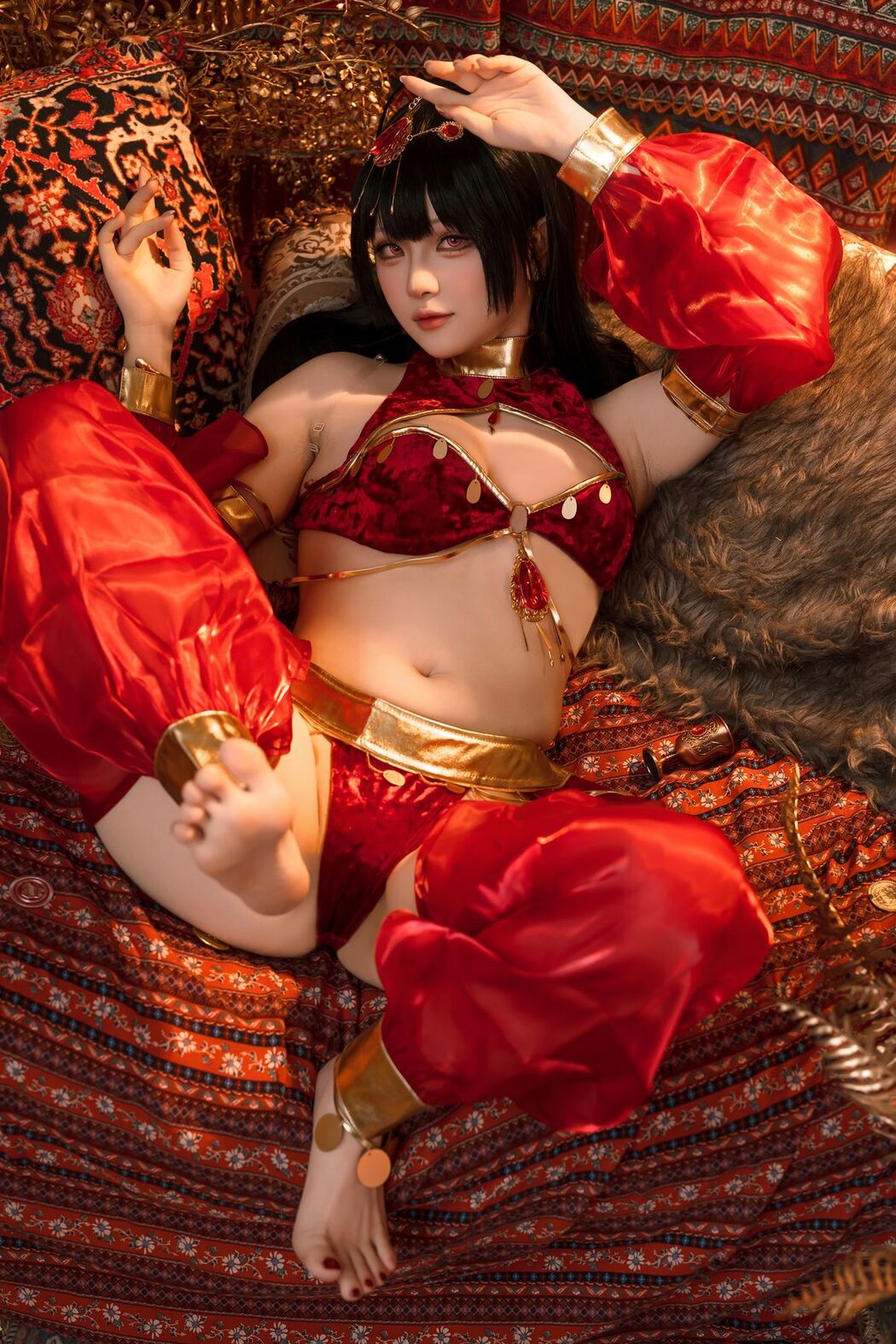 Coser@屿鱼 – 大凤舞娘 新年特典 (51P)