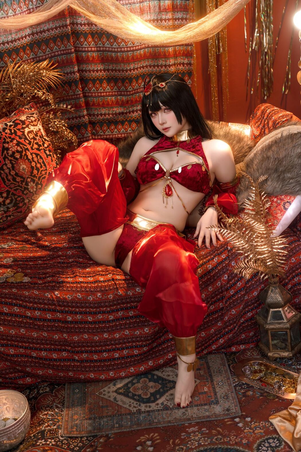 Coser@屿鱼 – 大凤舞娘 新年特典 (51P)