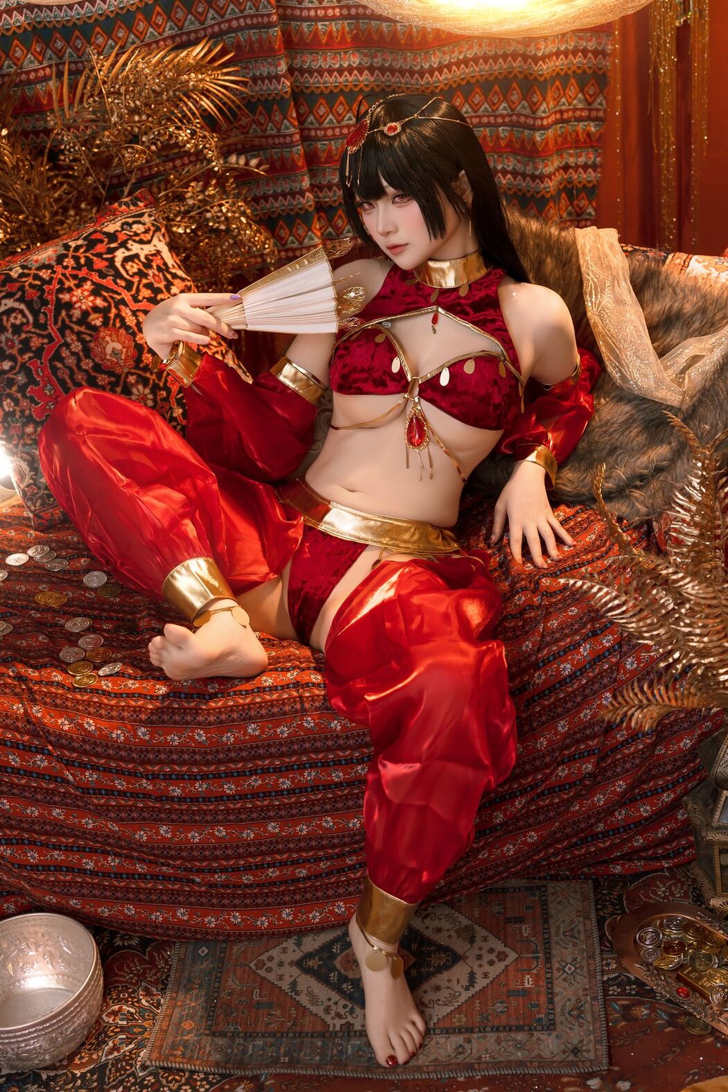 Coser@屿鱼 – 大凤舞娘 新年特典 (51P)