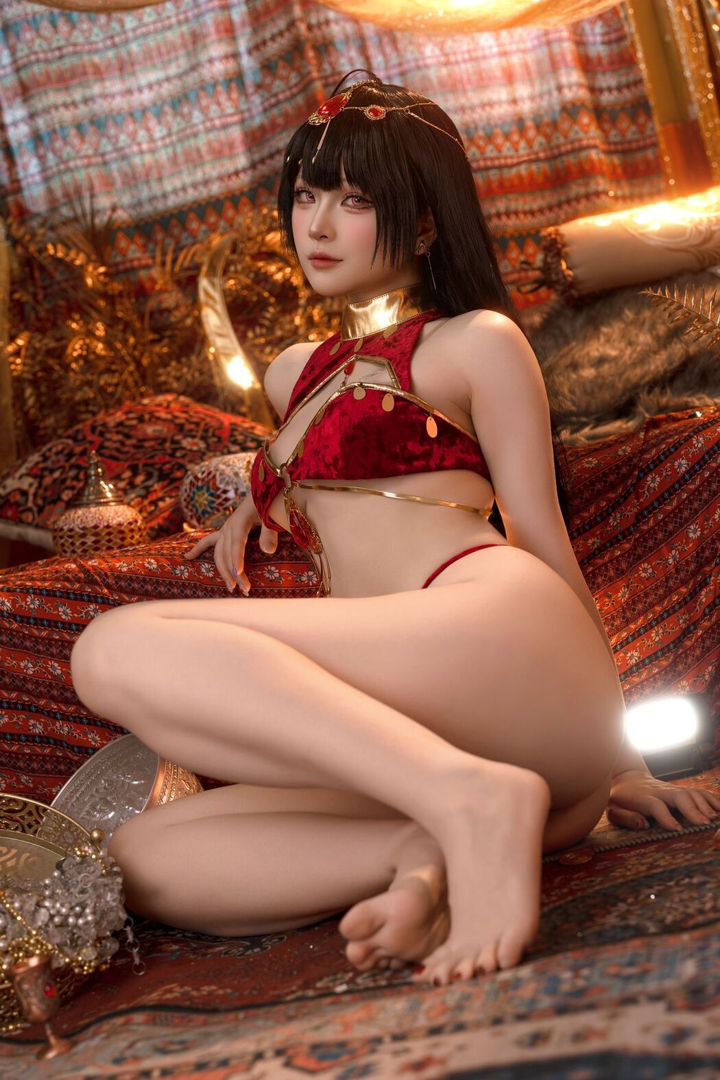 Coser@屿鱼 – 大凤舞娘 新年特典 (51P)