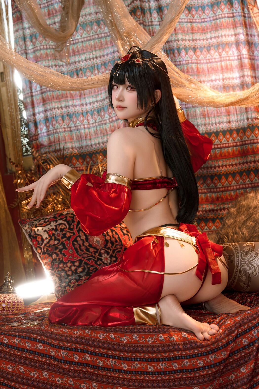 Coser@屿鱼 – 大凤舞娘 新年特典 (51P)