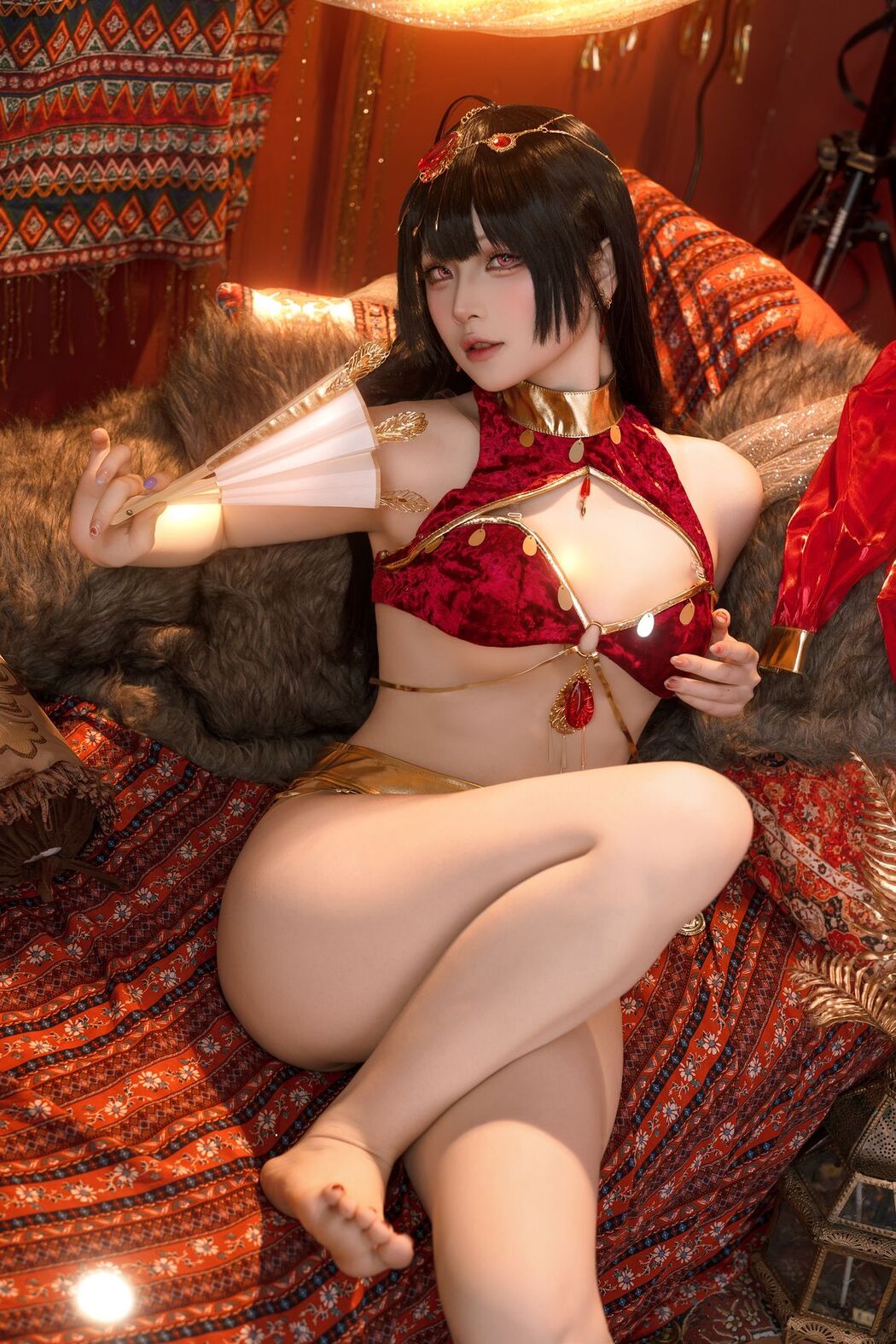 Coser@屿鱼 – 大凤舞娘 新年特典 (51P)