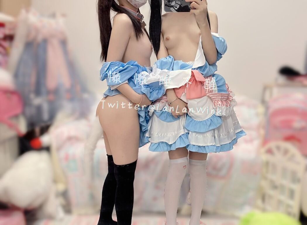 Coser@懒懒睡不醒 &#8211; 和闺蜜一起弹力摇 Part4 (45P)