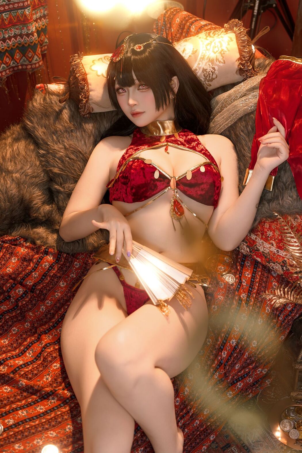 Coser@屿鱼 – 大凤舞娘 新年特典 (51P)