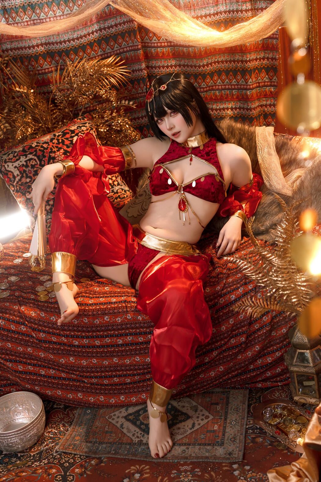 Coser@屿鱼 – 大凤舞娘 新年特典 (51P)