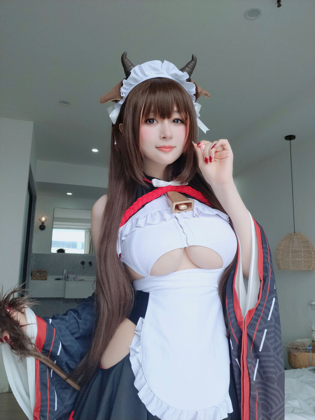 Coser@白银81 &#8211; 碧蓝航线 樫野 Part01 (47P &#8211; 3V)