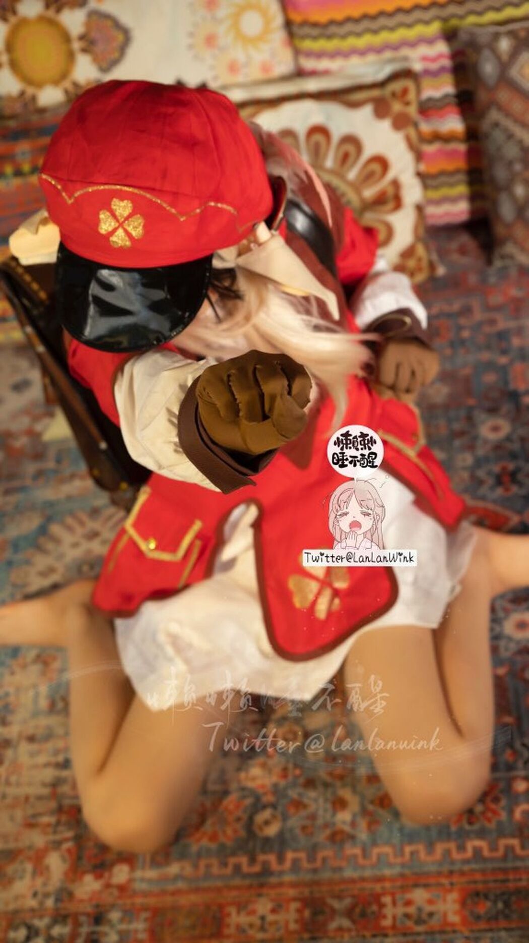 Coser@懒懒睡不醒 &#8211; 和闺蜜一起弹力摇 Part3 (46P)