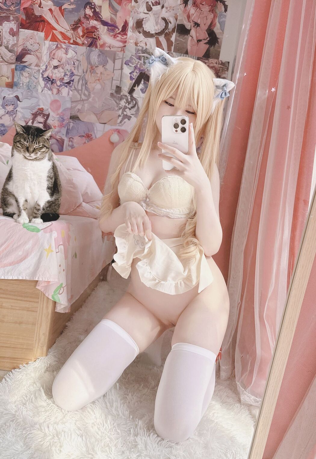 Coser@习呆呆 &#8211; ねこメード (20P &#8211; 1V)