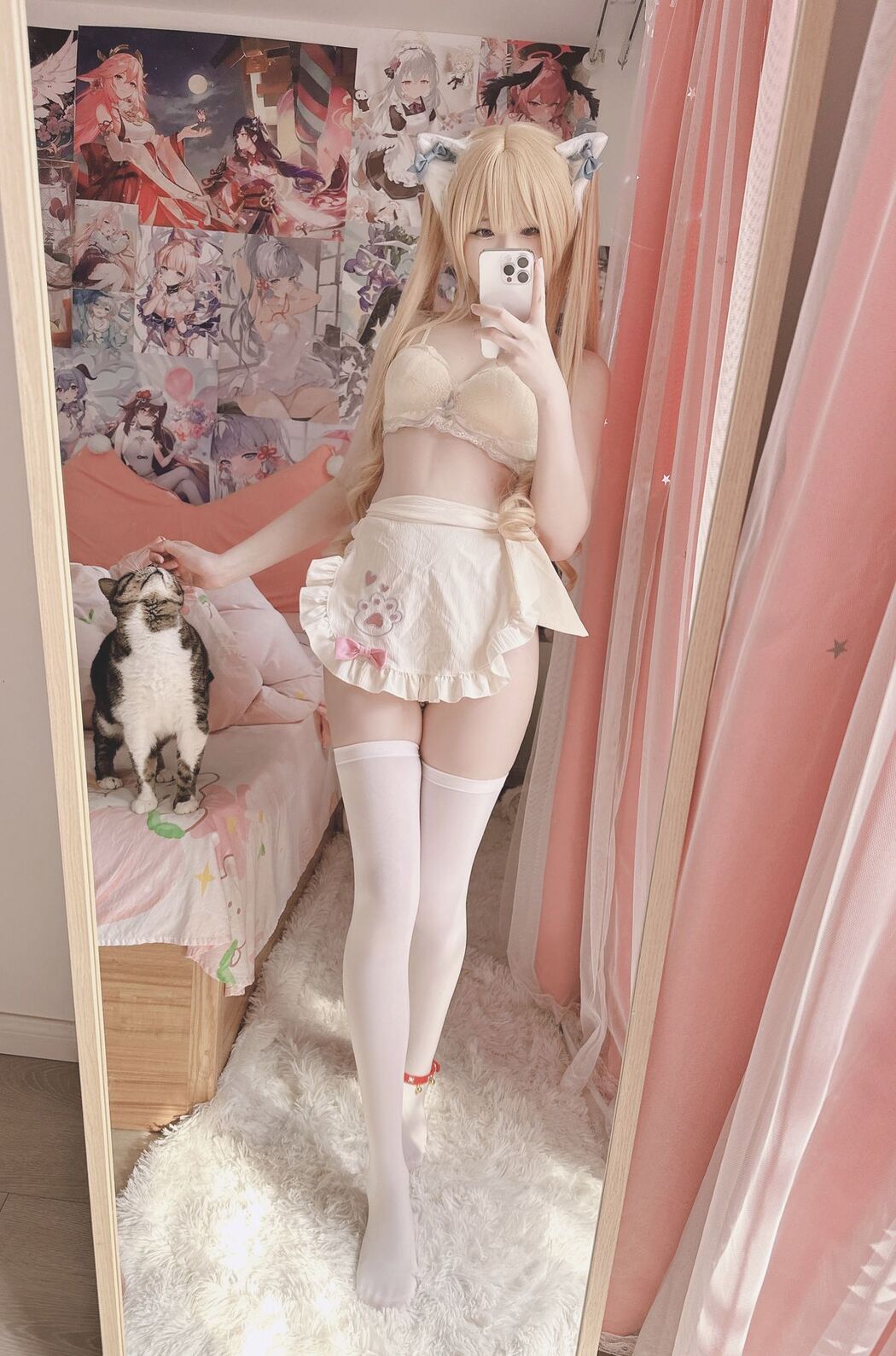 Coser@习呆呆 &#8211; ねこメード (20P &#8211; 1V)