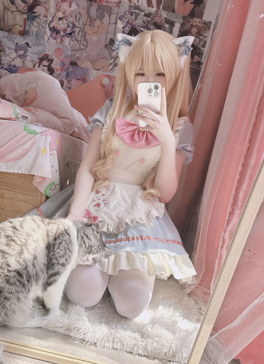 Coser@习呆呆 &#8211; ねこメード (20P &#8211; 1V)