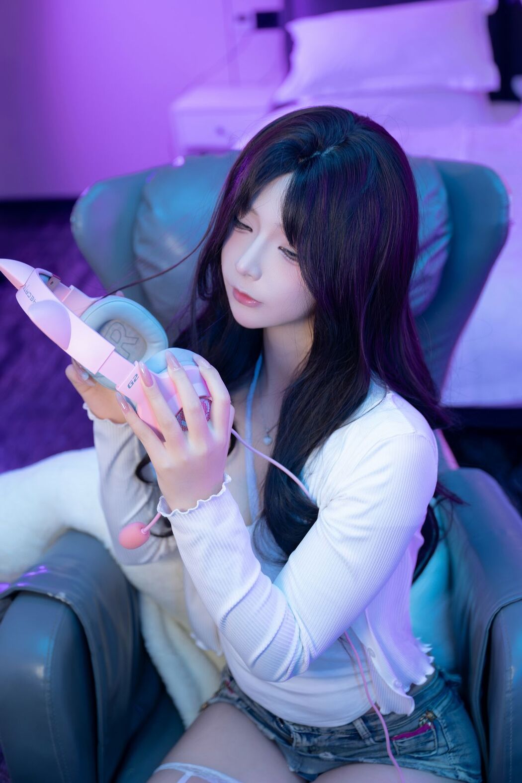 Coser@yuuhui玉汇 – 直播事故 Part1 (66P)