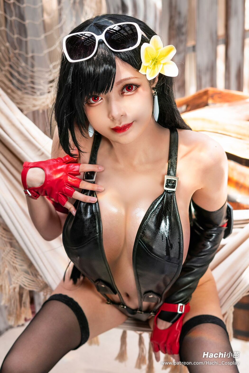 Coser@Hachi_小芭 – 蒂法泳装 (13P)