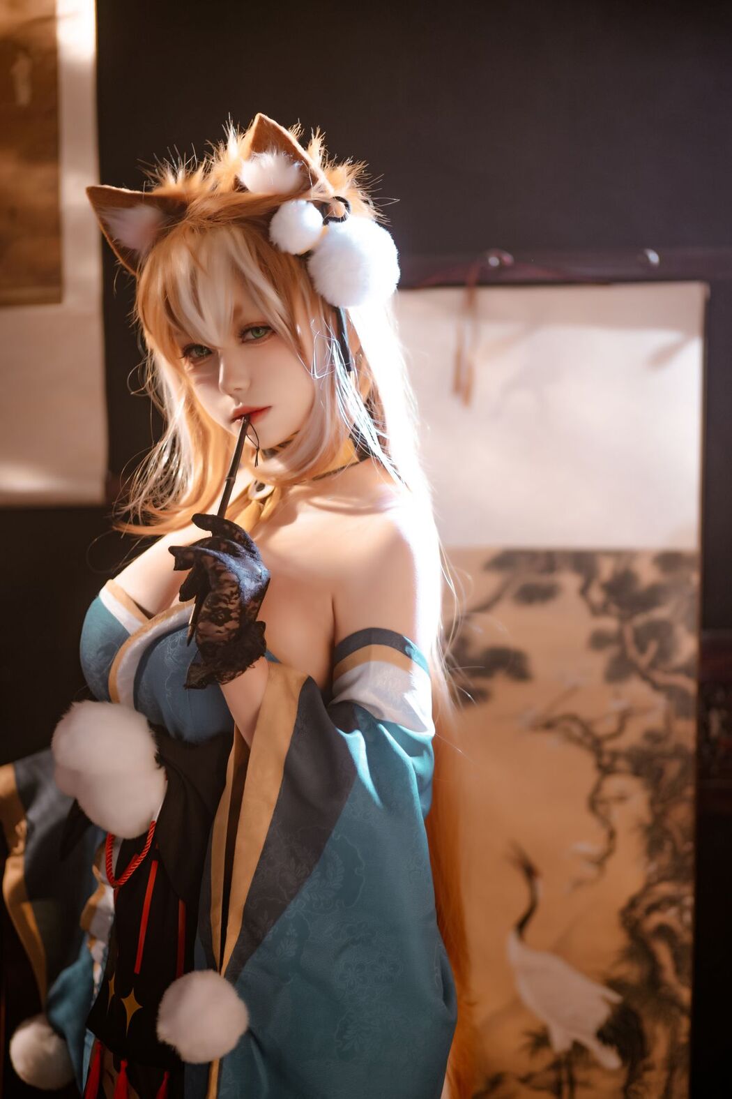 Coser@芋圆侑子 &#8211; 原神 希娜小姐 (16P)