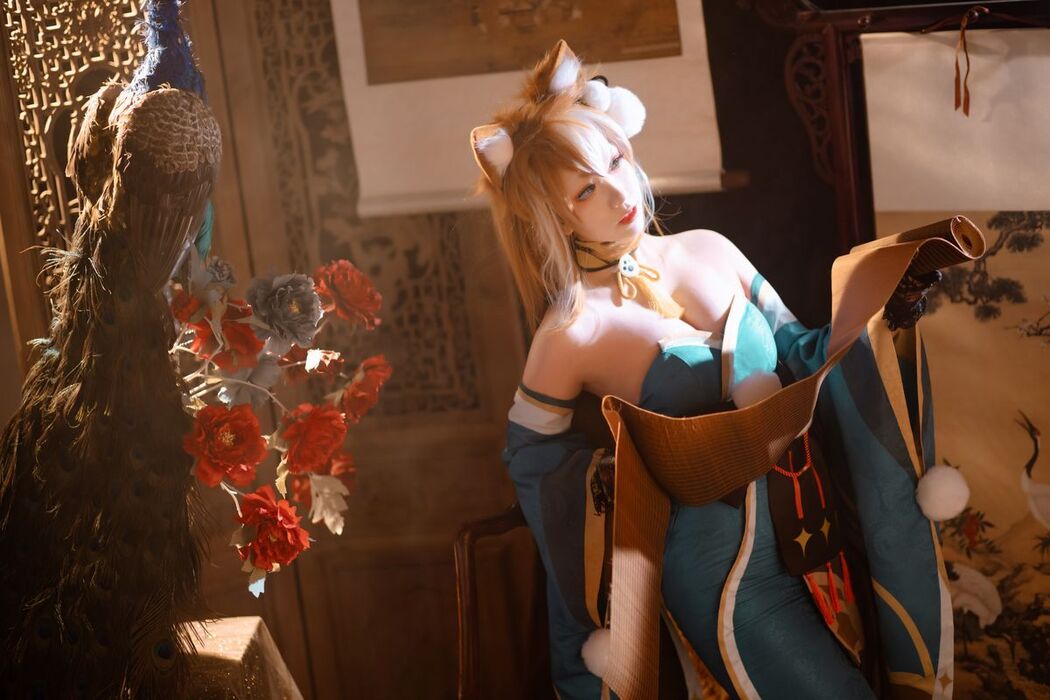 Coser@芋圆侑子 &#8211; 原神 希娜小姐 (16P)