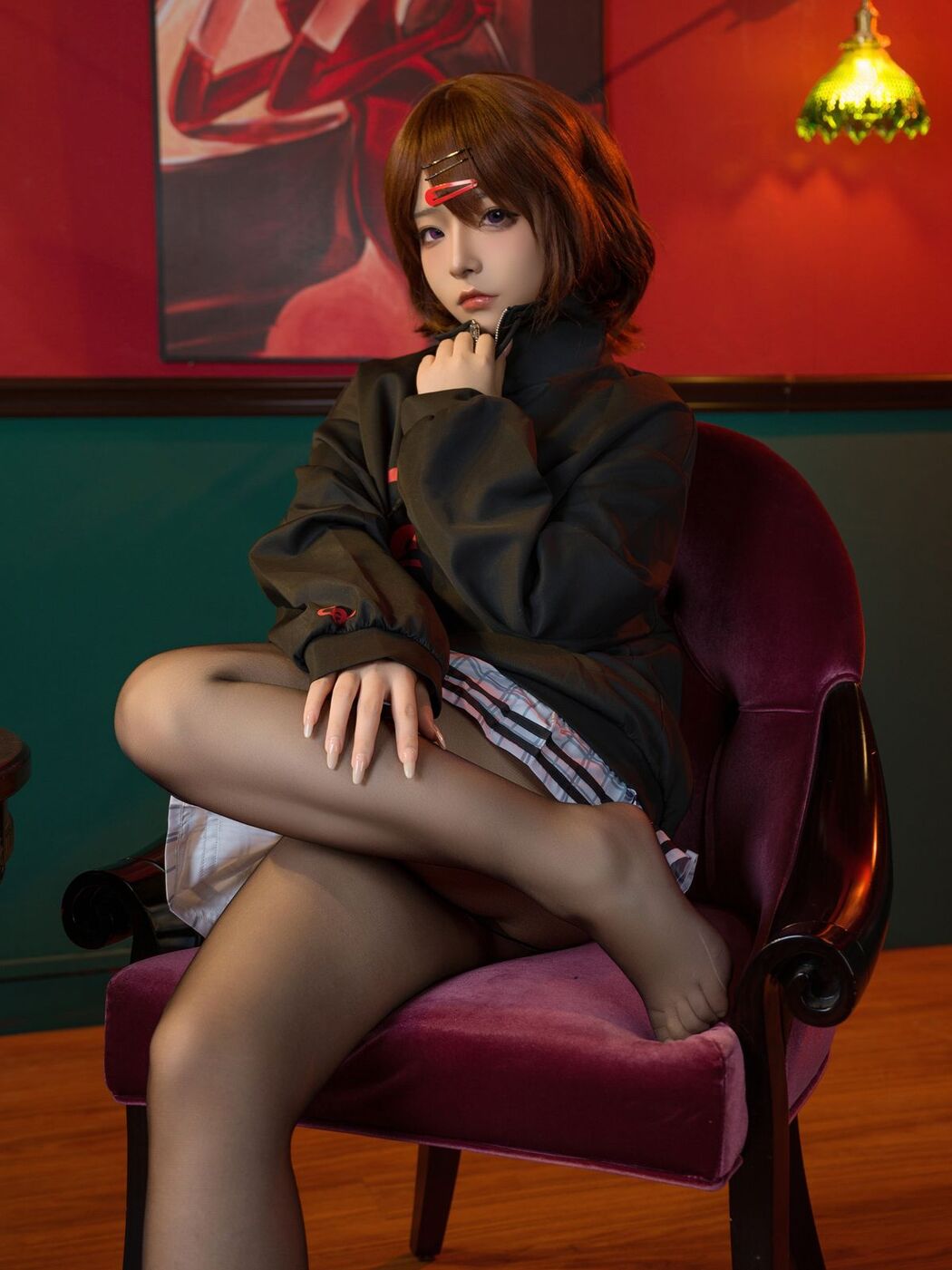 Coser@yuuhui玉汇 – 偶像大师 樋口円香 Part2 (66P)