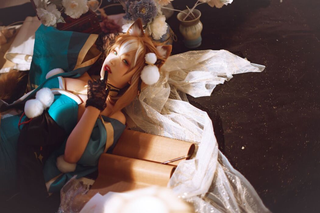 Coser@芋圆侑子 &#8211; 原神 希娜小姐 (16P)