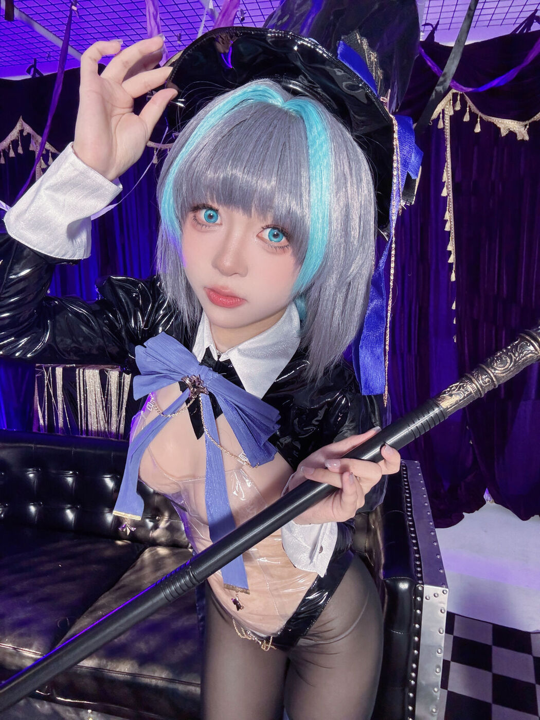 Coser@矢量鱼 &#8211; 柴郡魔术师 (40P)