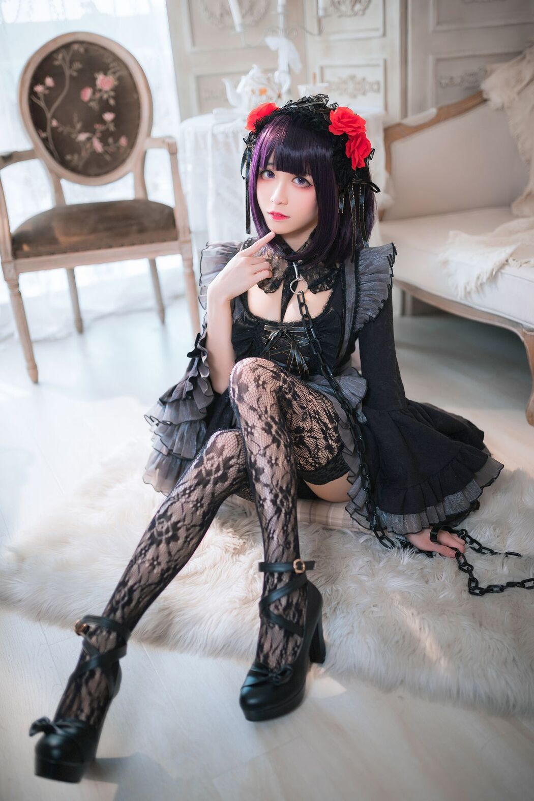 Coser@Tomoyo酱 – 更衣人偶 黑江雫 (38P)