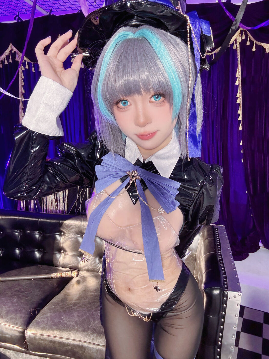 Coser@矢量鱼 &#8211; 柴郡魔术师 (40P)