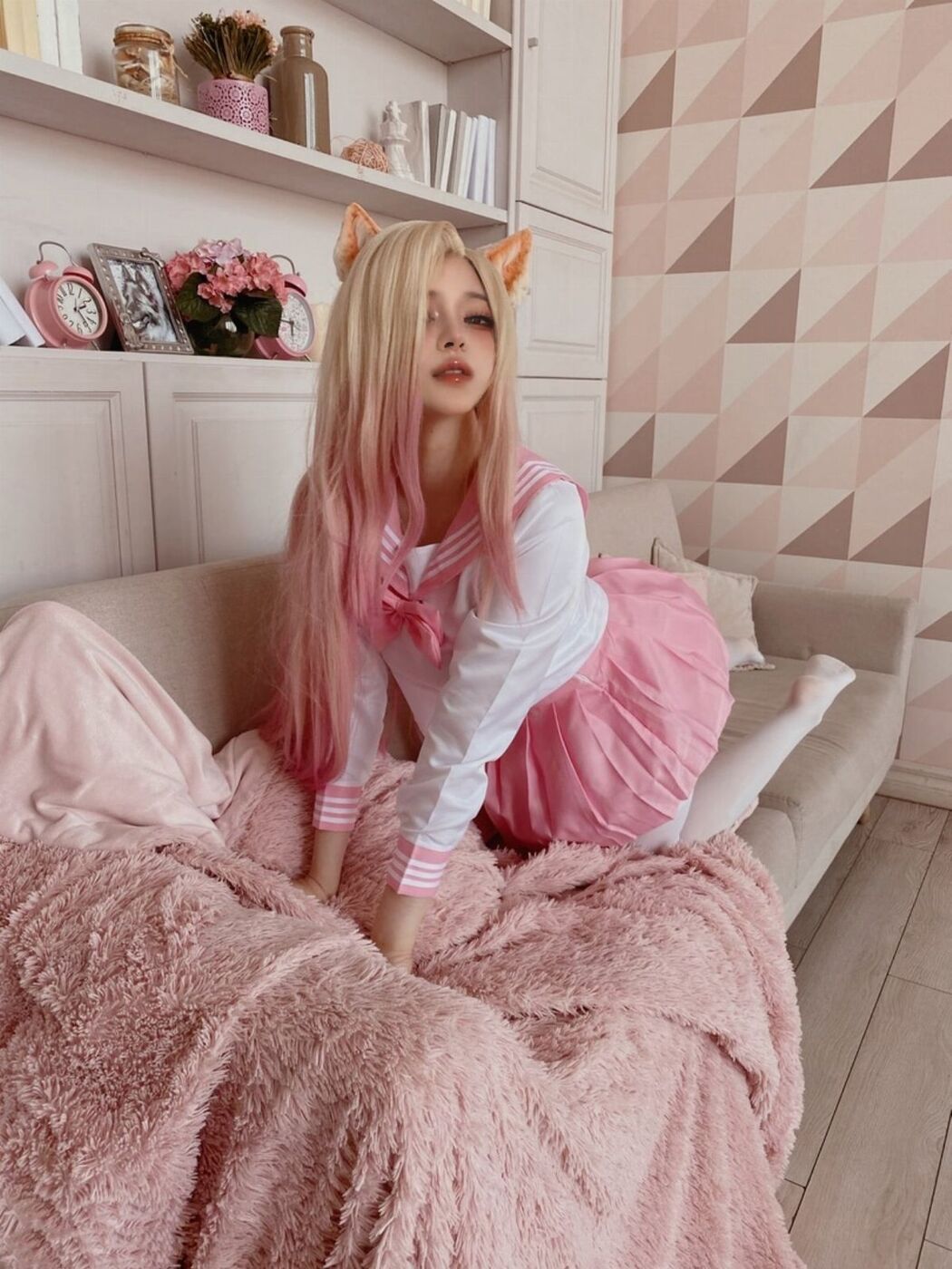 Coser@暴走鲤鱼王 – 12月合集 Part10 (48P)