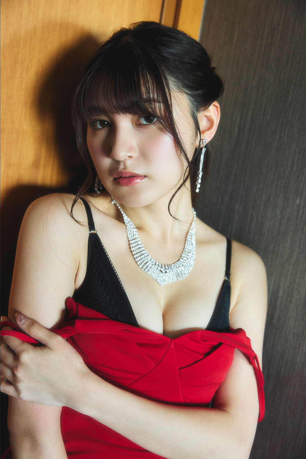 Yui Kojina 神志那結衣, SPA!デジタル写真集 「赤いドレスを脱いだら……」 Set.01