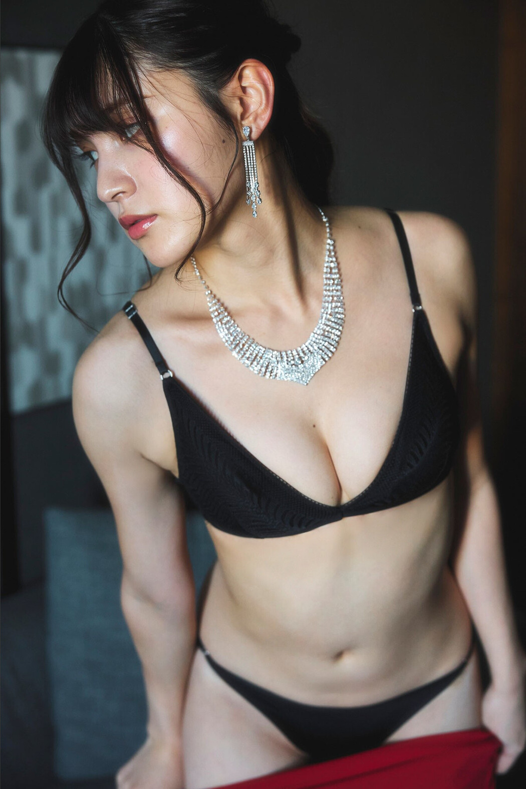Yui Kojina 神志那結衣, SPA!デジタル写真集 「赤いドレスを脱いだら……」 Set.01