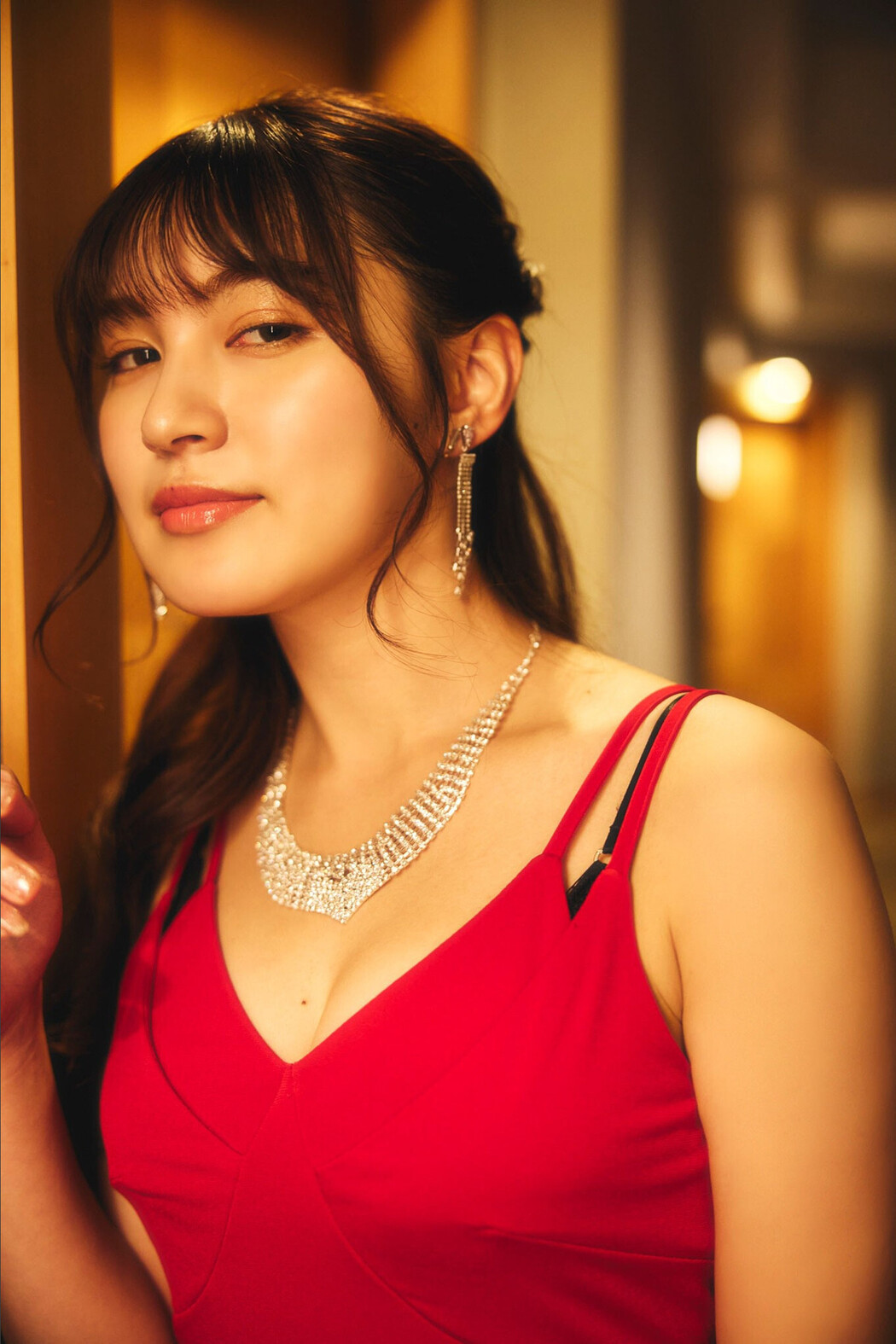 Yui Kojina 神志那結衣, SPA!デジタル写真集 「赤いドレスを脱いだら……」 Set.01