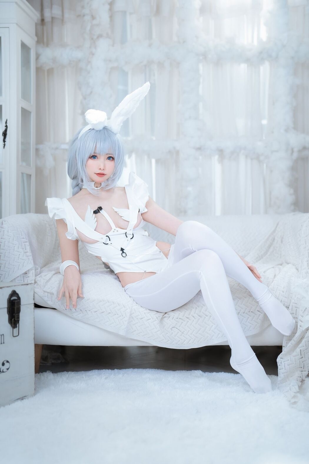 Coser@樱岛嗷一 – 恶毒兔女郎 (20P)