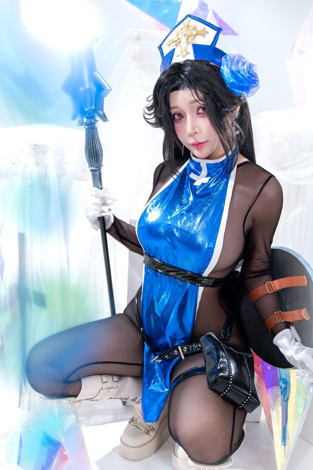 Coser@UmekoJ – Maiden Ice Rose Part1 (48P – 9V)